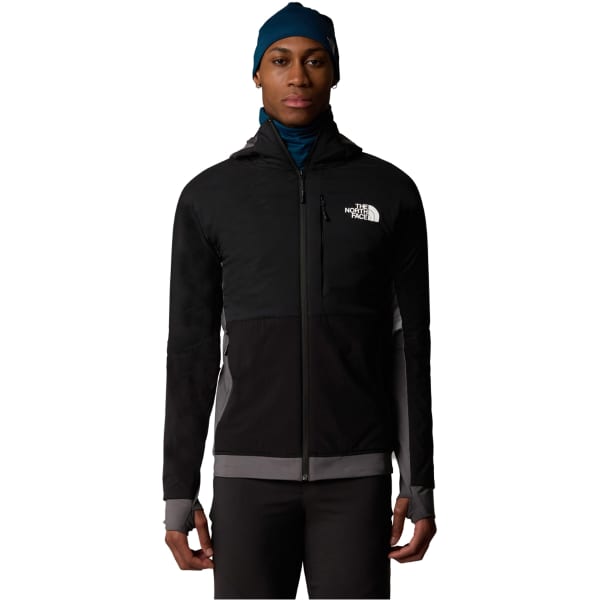 Veste polaire randonnée THE NORTH FACE BINNTAL HYBRID VENTRIX HOODIE TNF BLACK/TNF BLACK/ANT