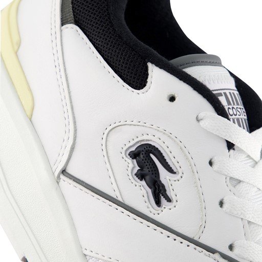 Lacoste Lineshot Sneakers wit Leer