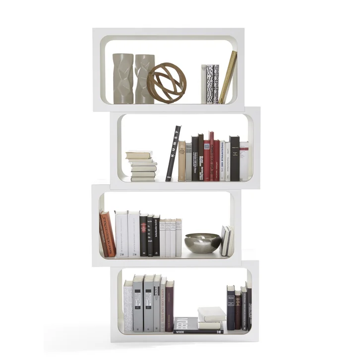 Müller Small Living - Boxit stapelbares Regalmodul, weiss