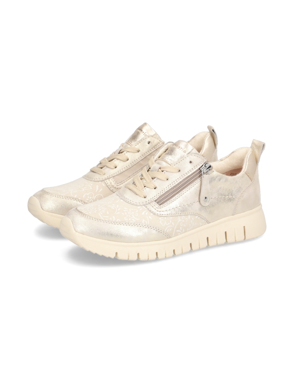 Lederkombination Sneaker