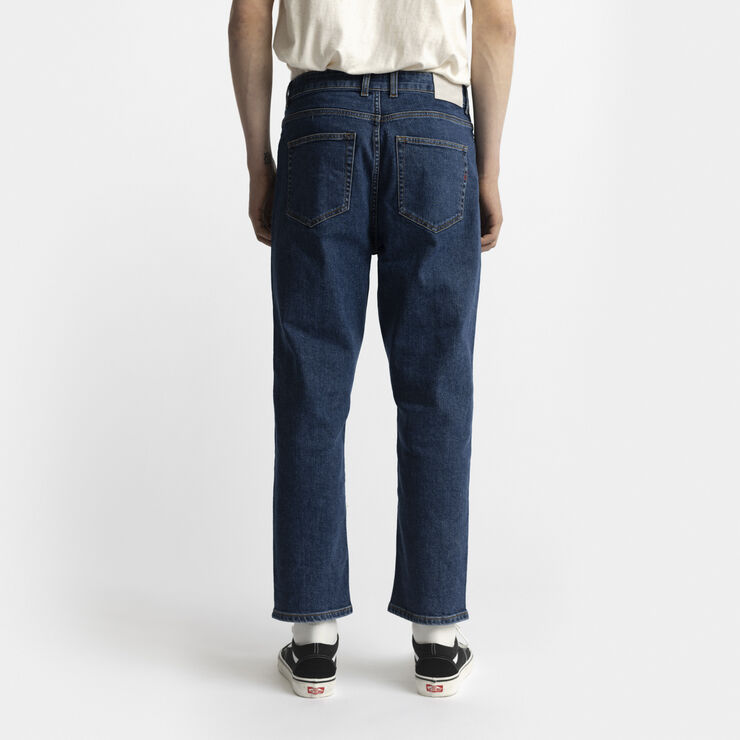RVLT - Revolution Relaxed fitted jeans in organic cotton-stretch Dark blue