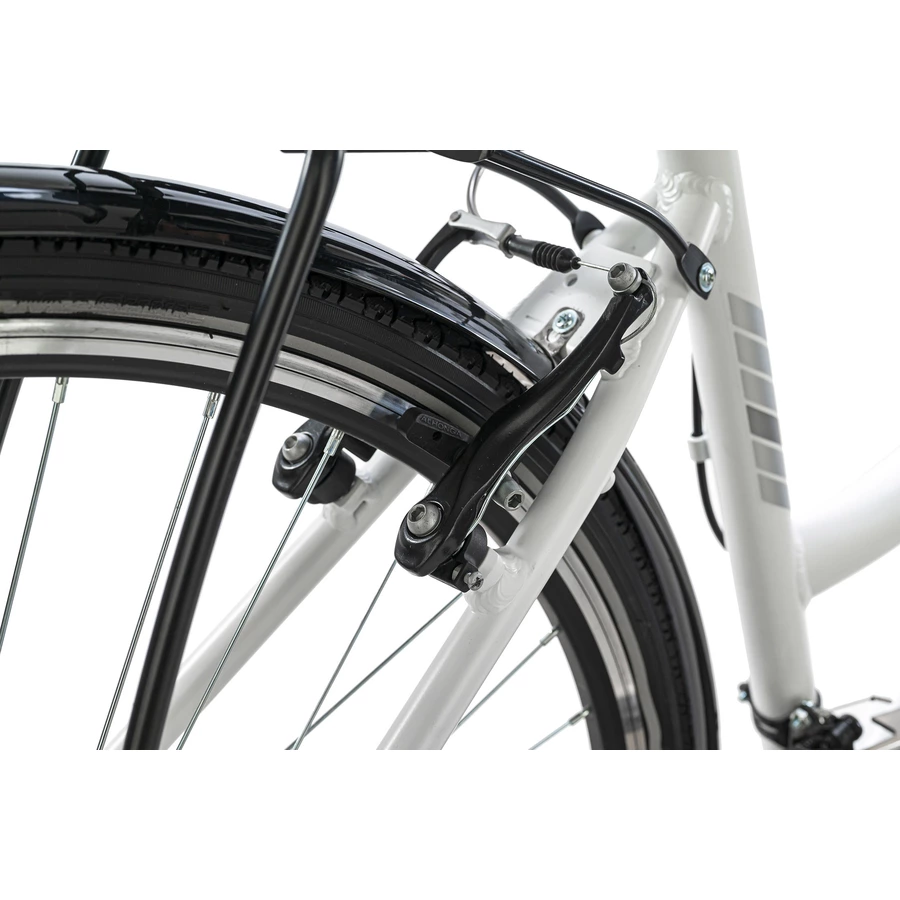 KS Cycling Trekkingrad Damen 28“ Canterbury 21 Gang weiß Tourenlenker weiß