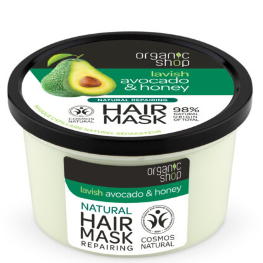 Organic Shop Haarmasker Avocado & Honey250 ml