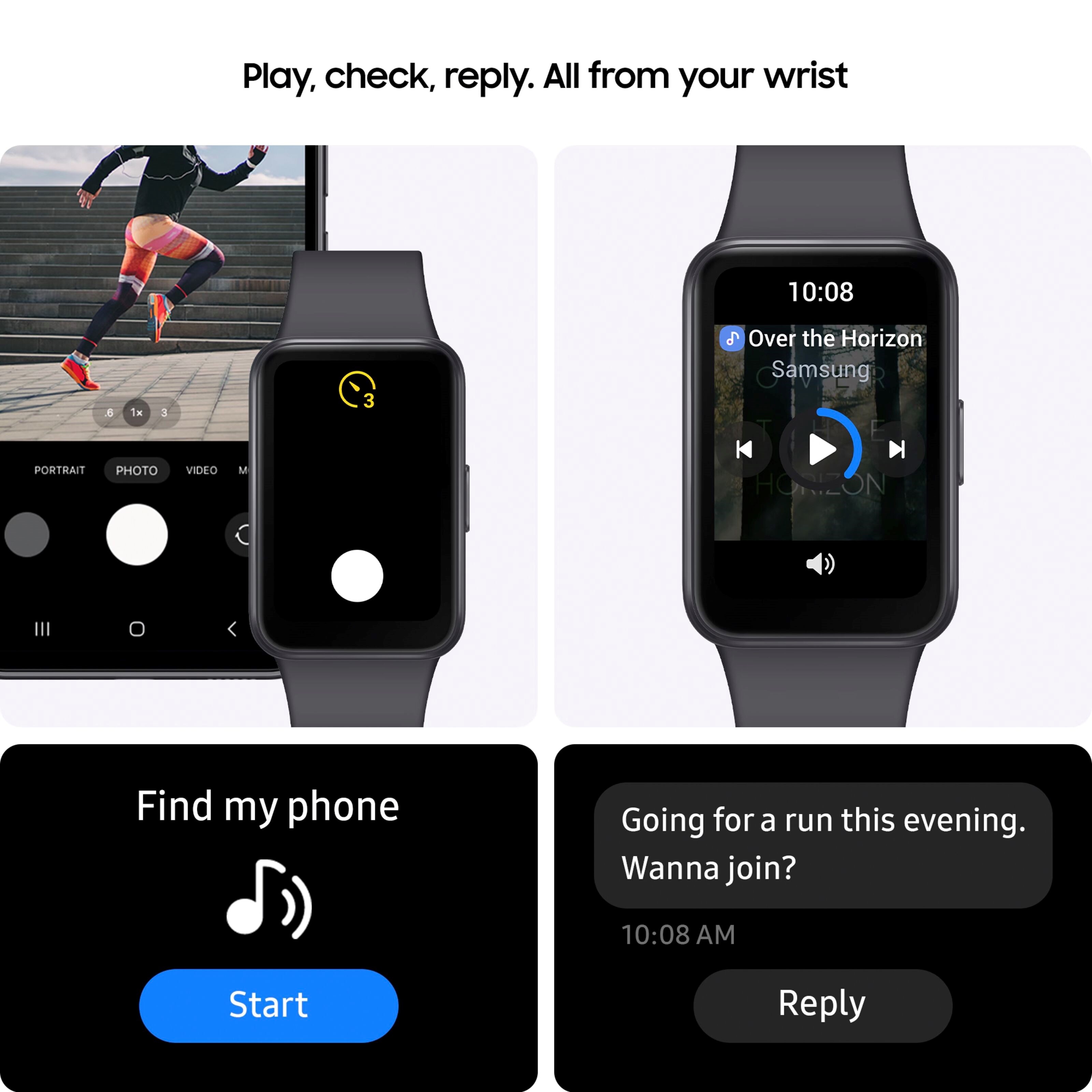 Samsung Galaxy Fit 3 Svart