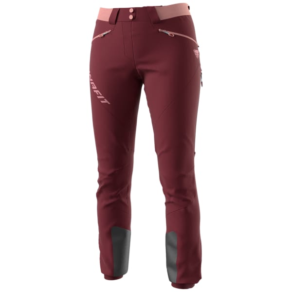 Pantalon ski de randonnée DYNAFIT TLT TOURING DST W PNT BURGUNDY