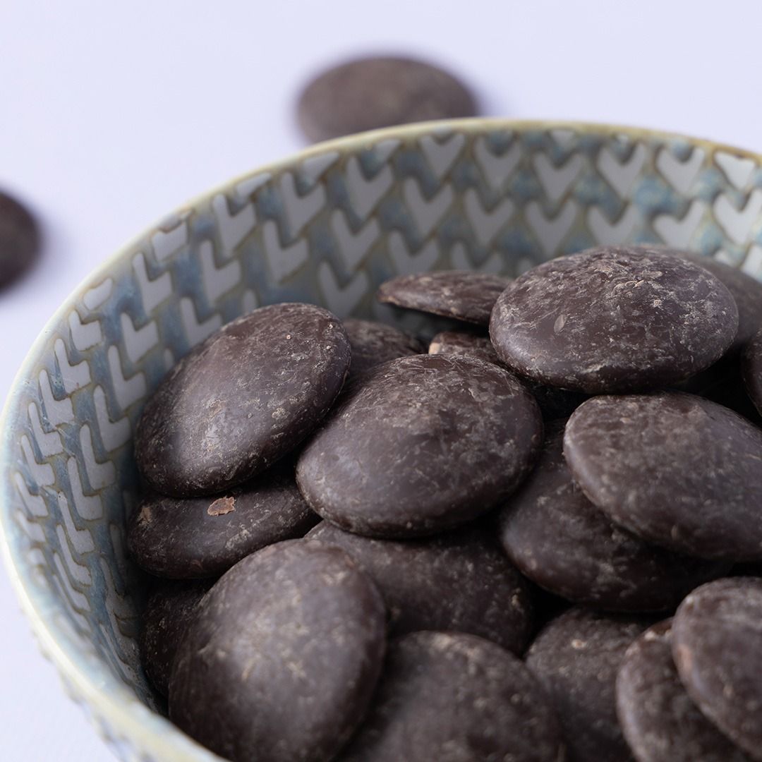 Chocolade druppels puur 58% (bio)