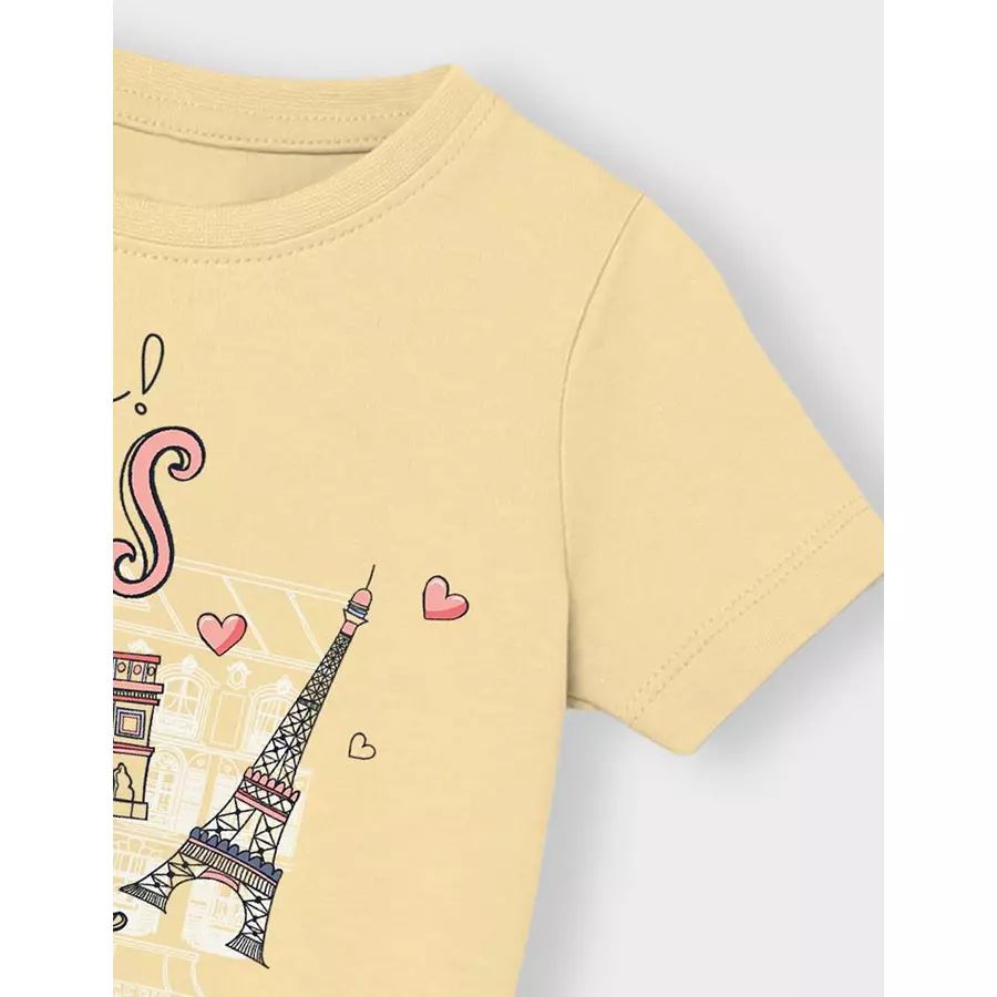 name it T-Shirt Nmfveen Double Cream