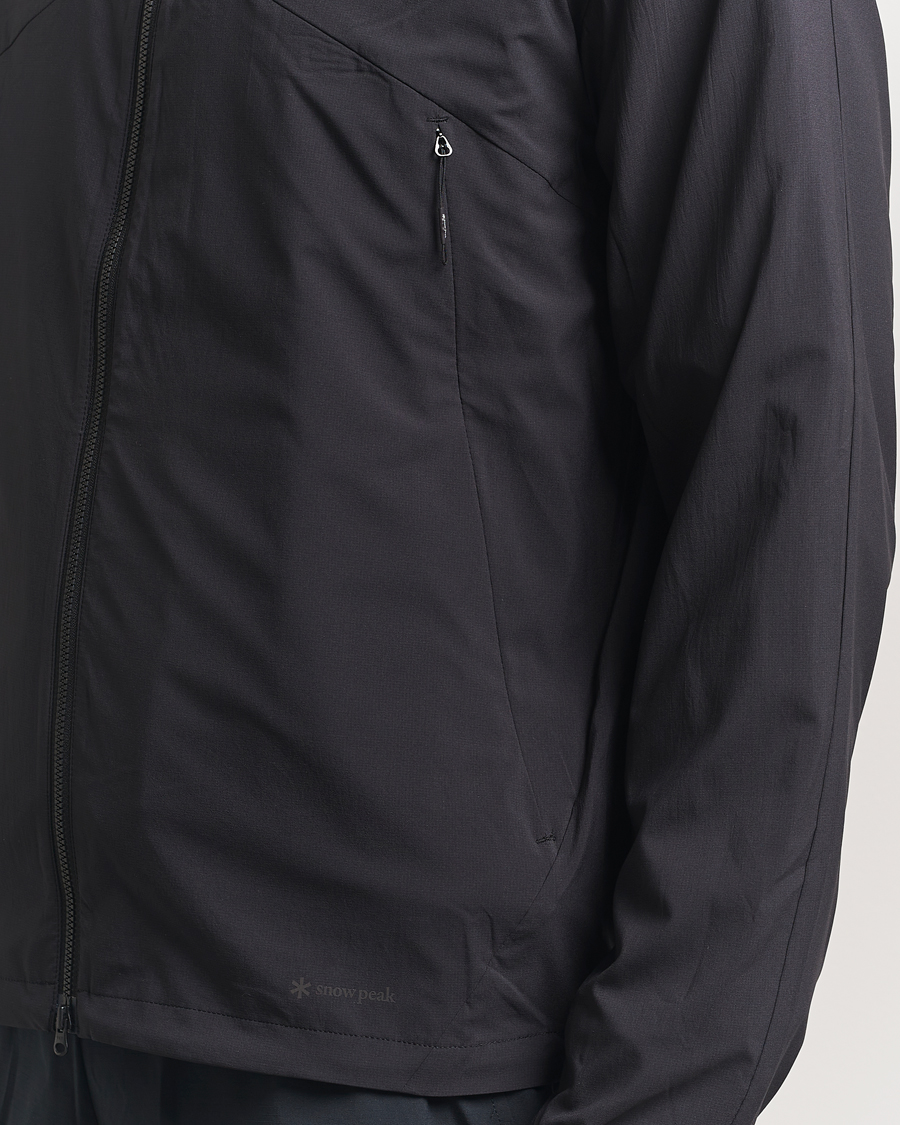 Snow Peak Shadow Ripstop Jacket Black