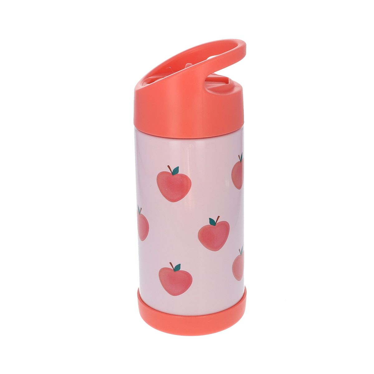 Gourde isotherme pommes roses - 300ml - Dans mon jardin Pause goûter