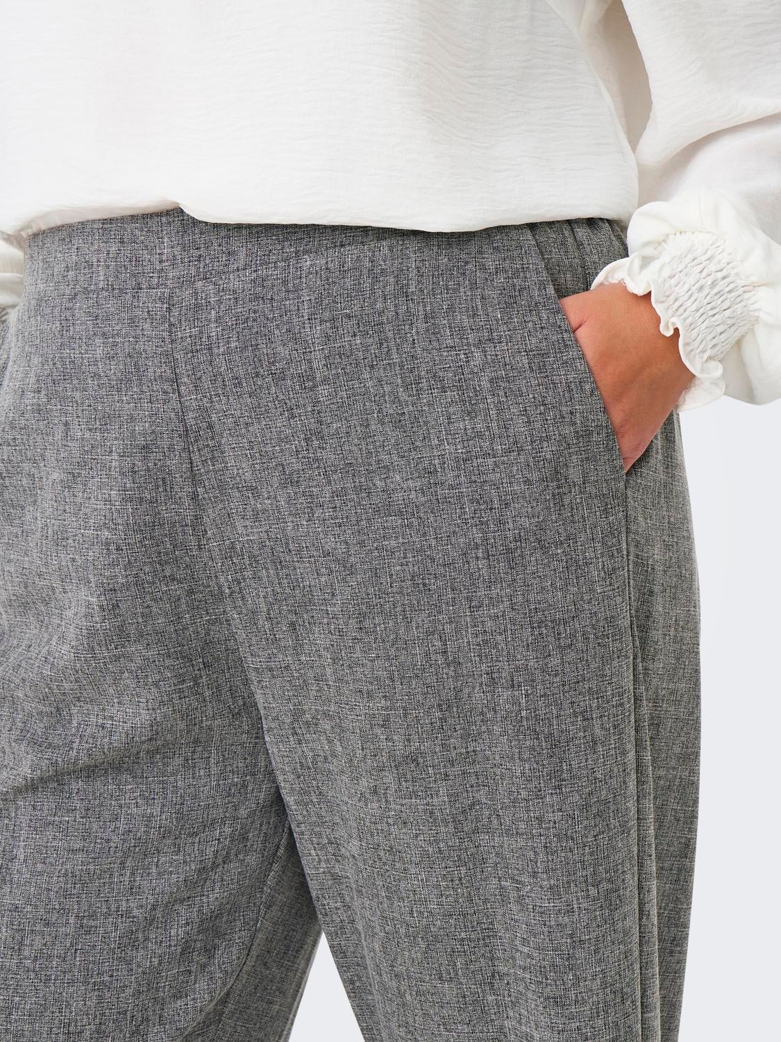 CARSUTTIN Mittlere Taille Normal geschnitten Hose Magnet