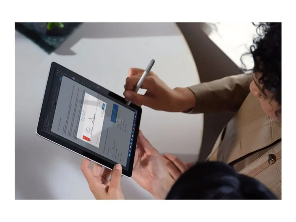 Microsoft Surface Go 4 for Business - Tablet - Intel N-series - N200 / op til 3.7 GHz - Win 11 Pro - UHD Graphics - 8 GB RAM - 128 GB SSD UFS - 10.5