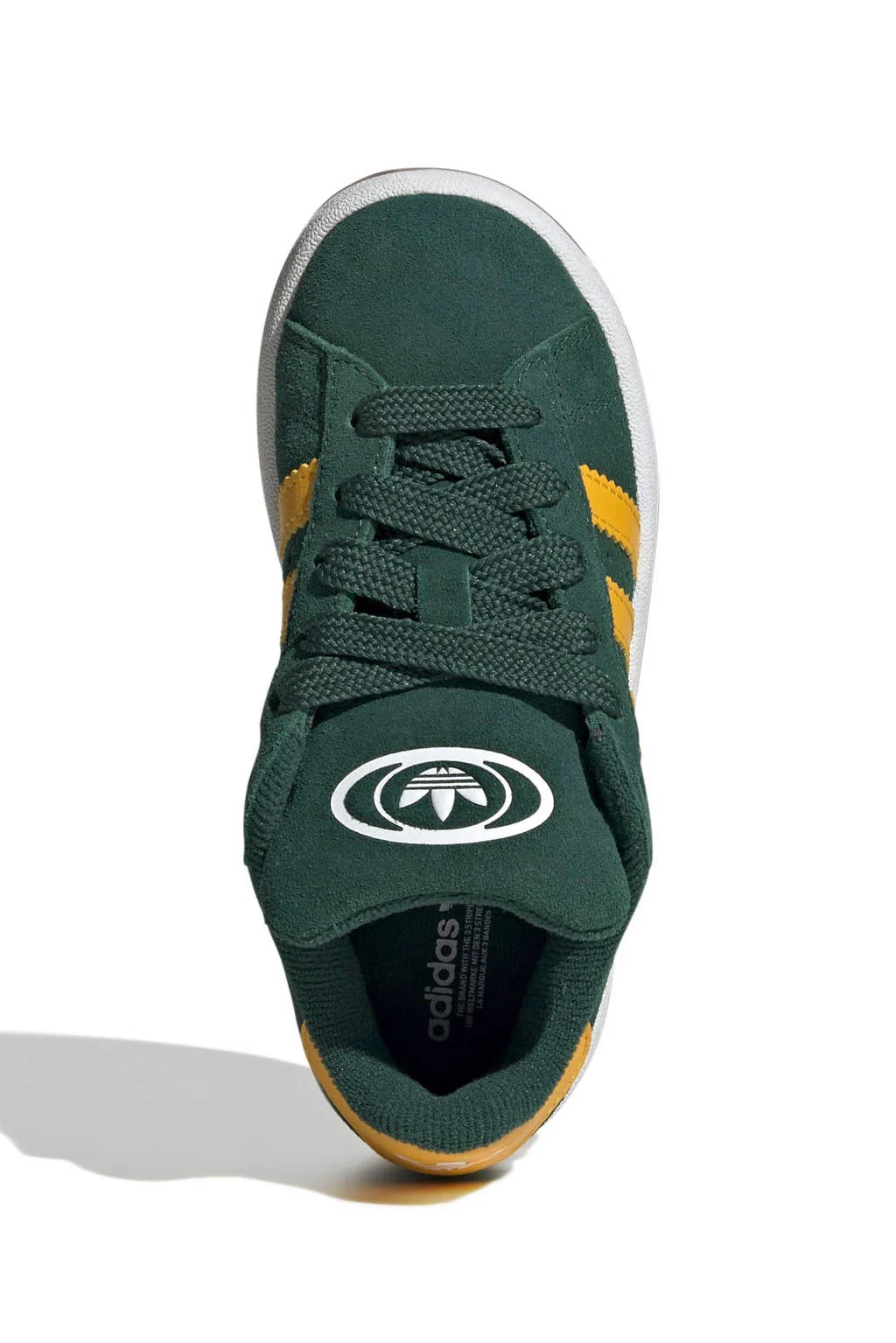 adidas Originals Campus 00ssneakers groen/geel