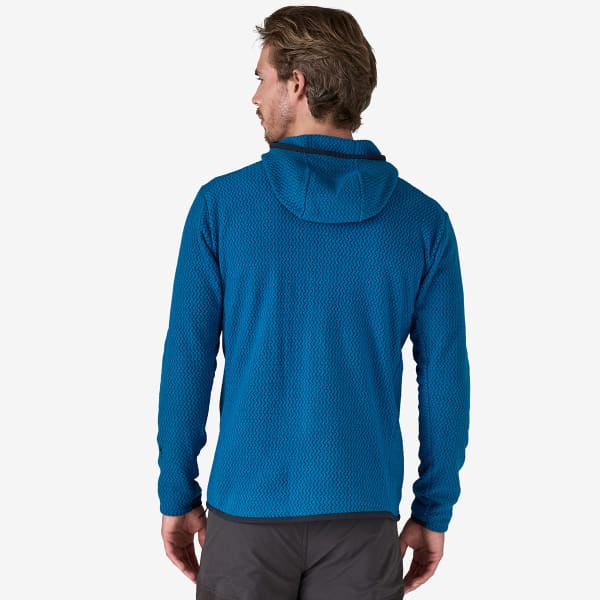 Veste polaire randonnée PATAGONIA M'S R1 AIR FULL-ZIP HOODY ENDLESS BLUE