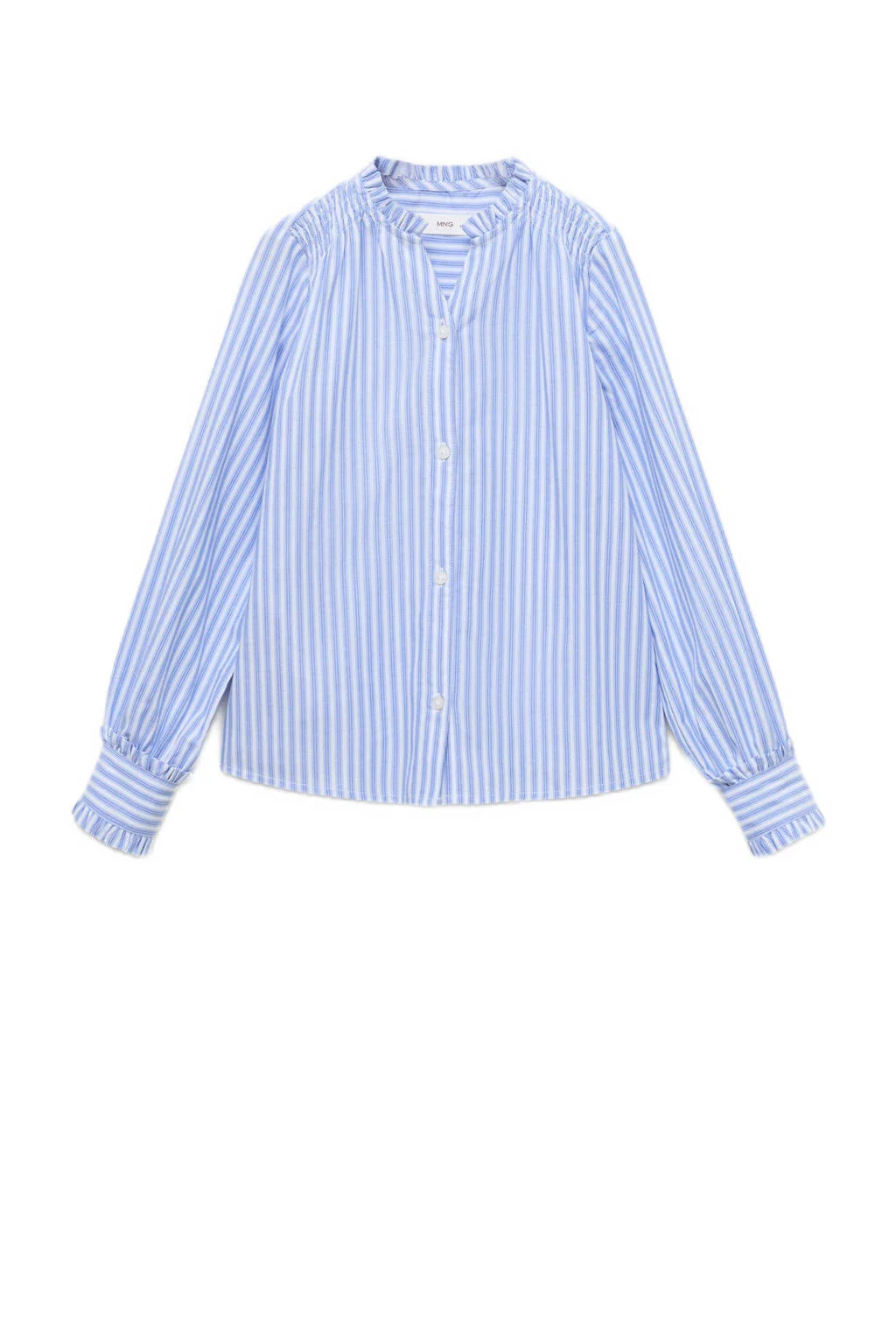 Mango Kids blouse lichtblauw