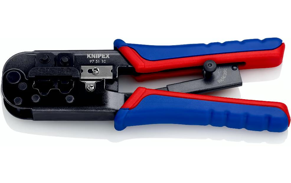 Crimpzange für RJ45-Westernstecker 190 mmCrimpzange für Kabelschnitt