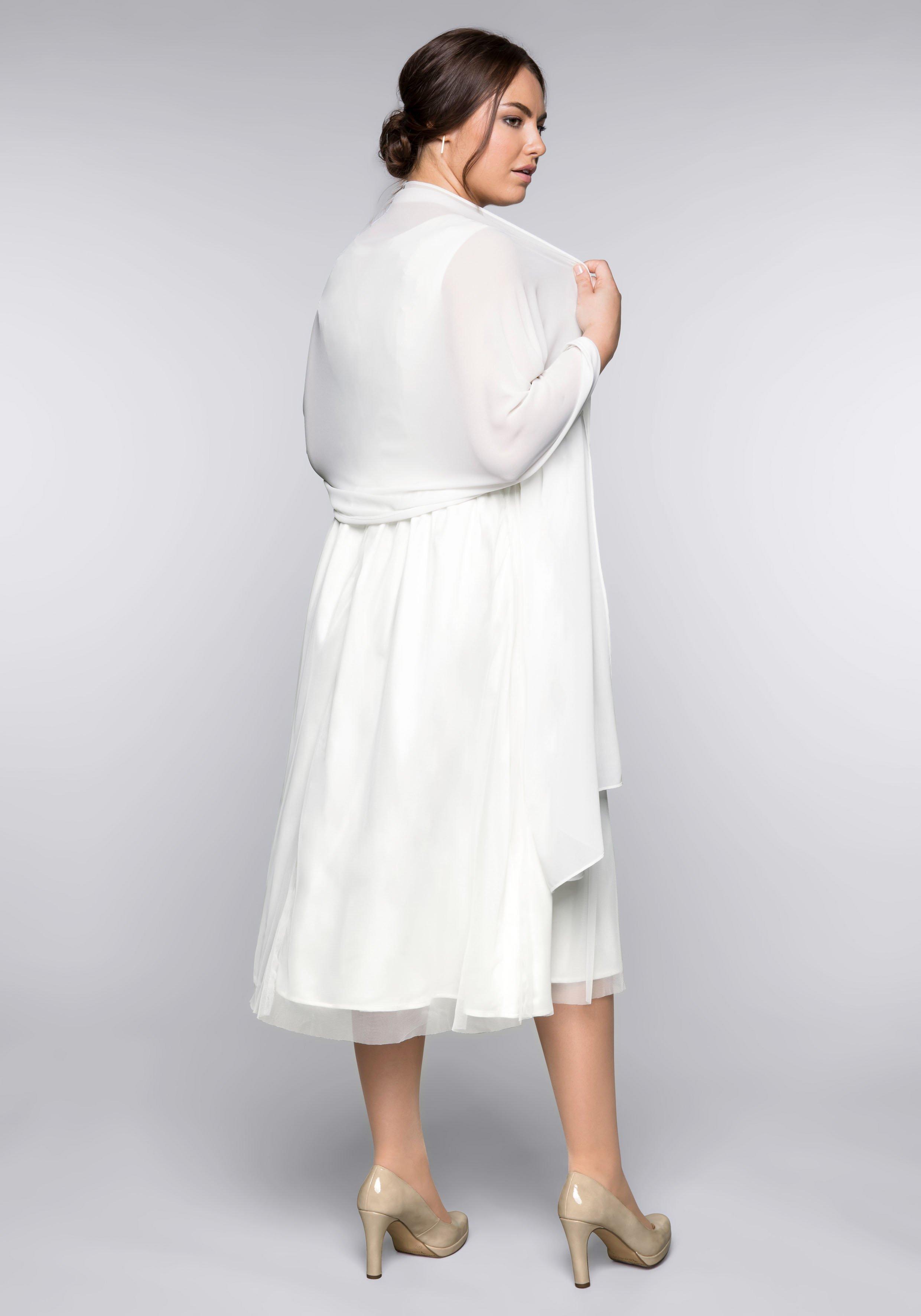 Stola aus fließendem Chiffon