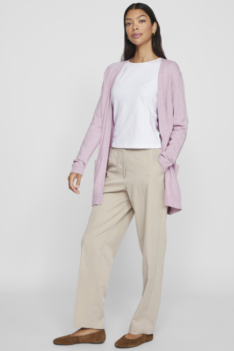 Vila roze dames vest