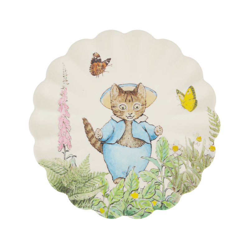 Meri Meri Tallerken i melamin 6 stk. - Petter Rabbit