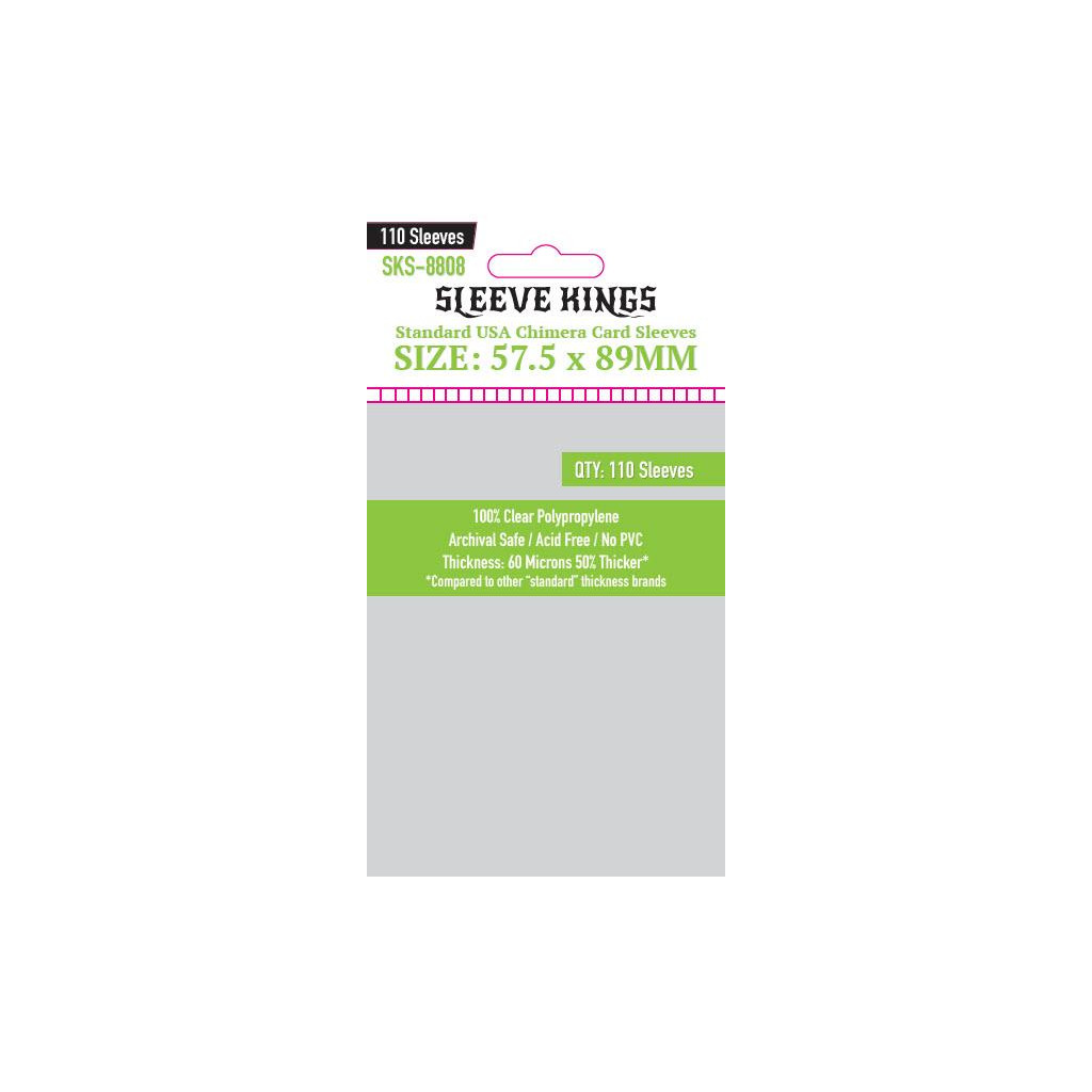 Sleeve Kings - Standard USA Chimera Card - 57.5x89mm - 110p
