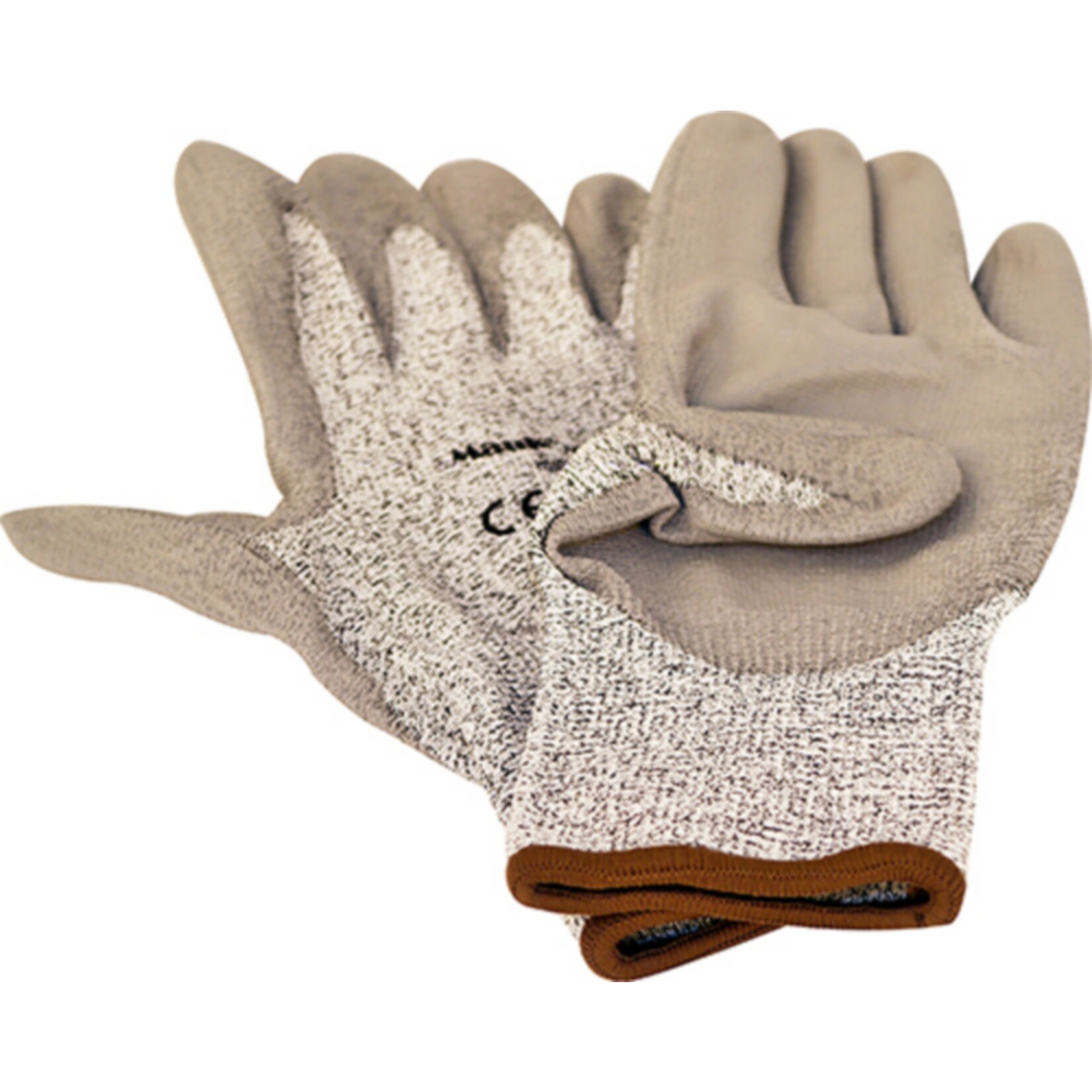 MAUK (12 Paar) Schnittschutz Handschuhe Grau 
