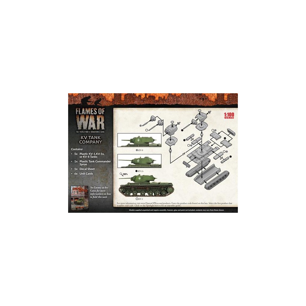 Flames of War - KV Tank Company