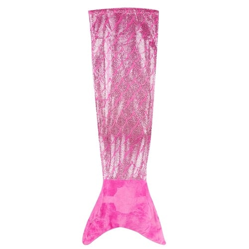 Plaid sirène effet paillette - diam. 56