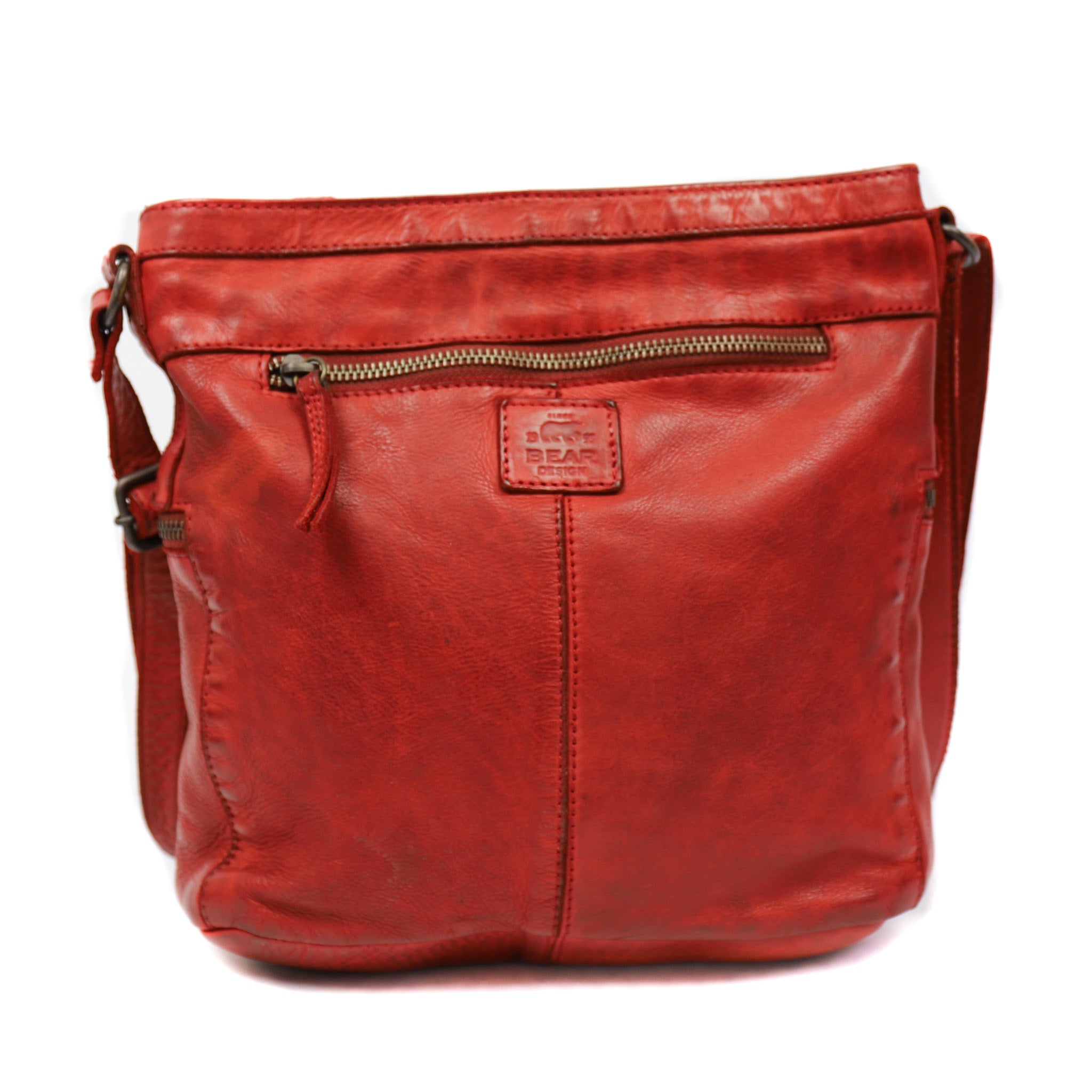 Schoudertas 'Chessi' rood Rood
