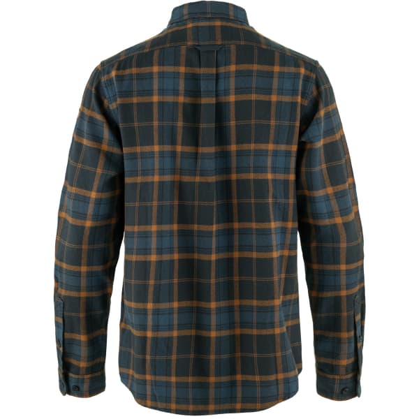 Chemise FJALLRAVEN ÖVIK TWILL SHIRT M DARK NAVY-CHESTNUT