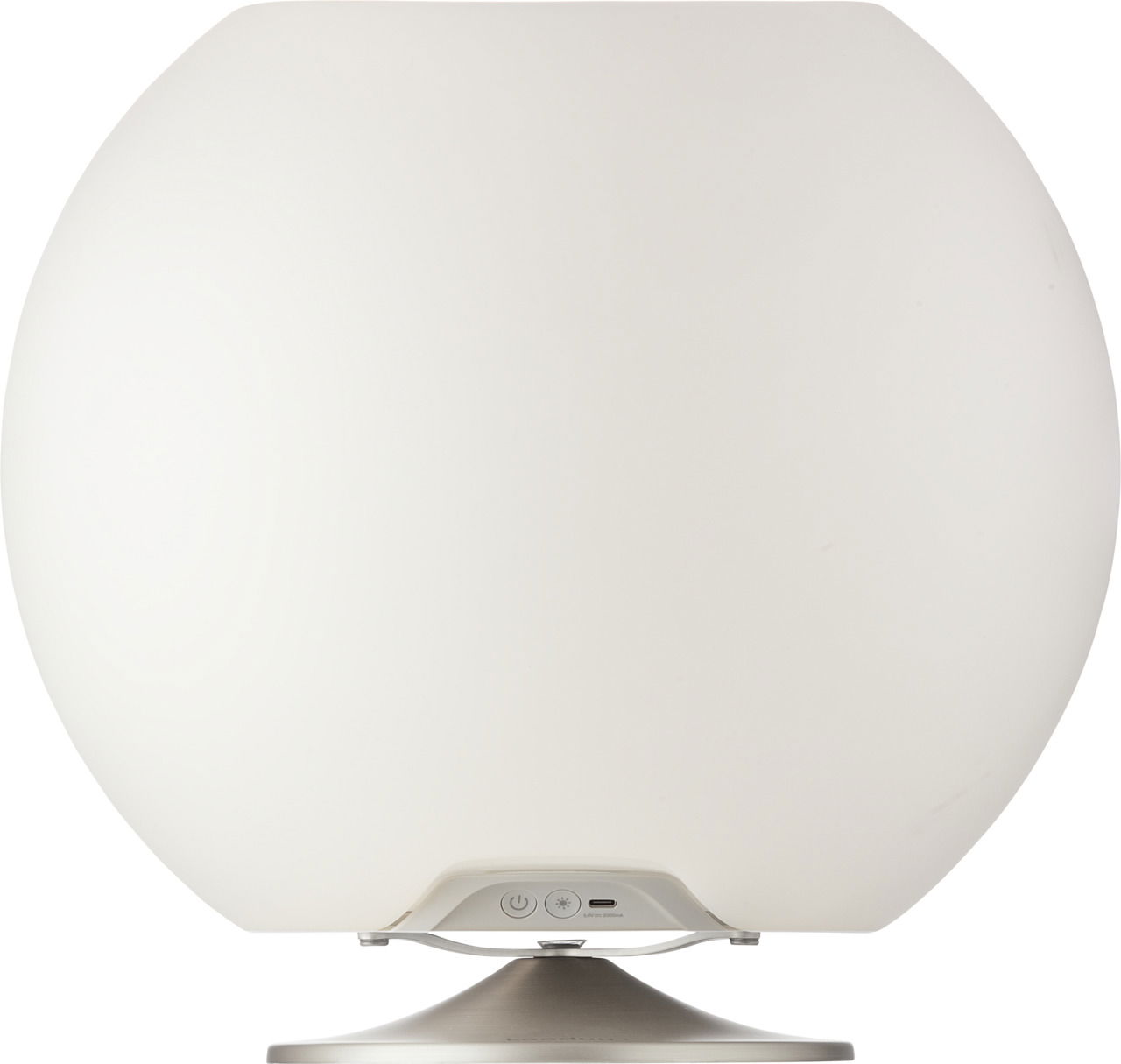 kooduu LED-Getränkekühler Brushed Silver SPHERE