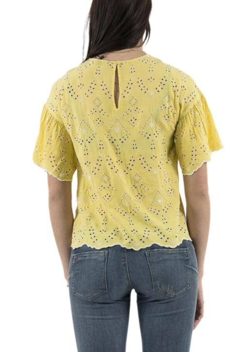 tee shirt Veromoda 10211869 angie jaune