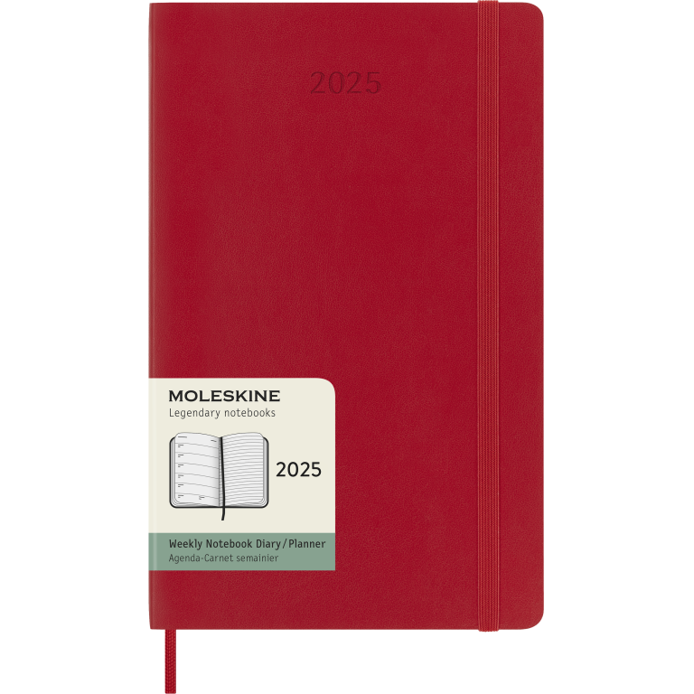Moleskine Wochenkalender 12 Monate Weekly Notebook