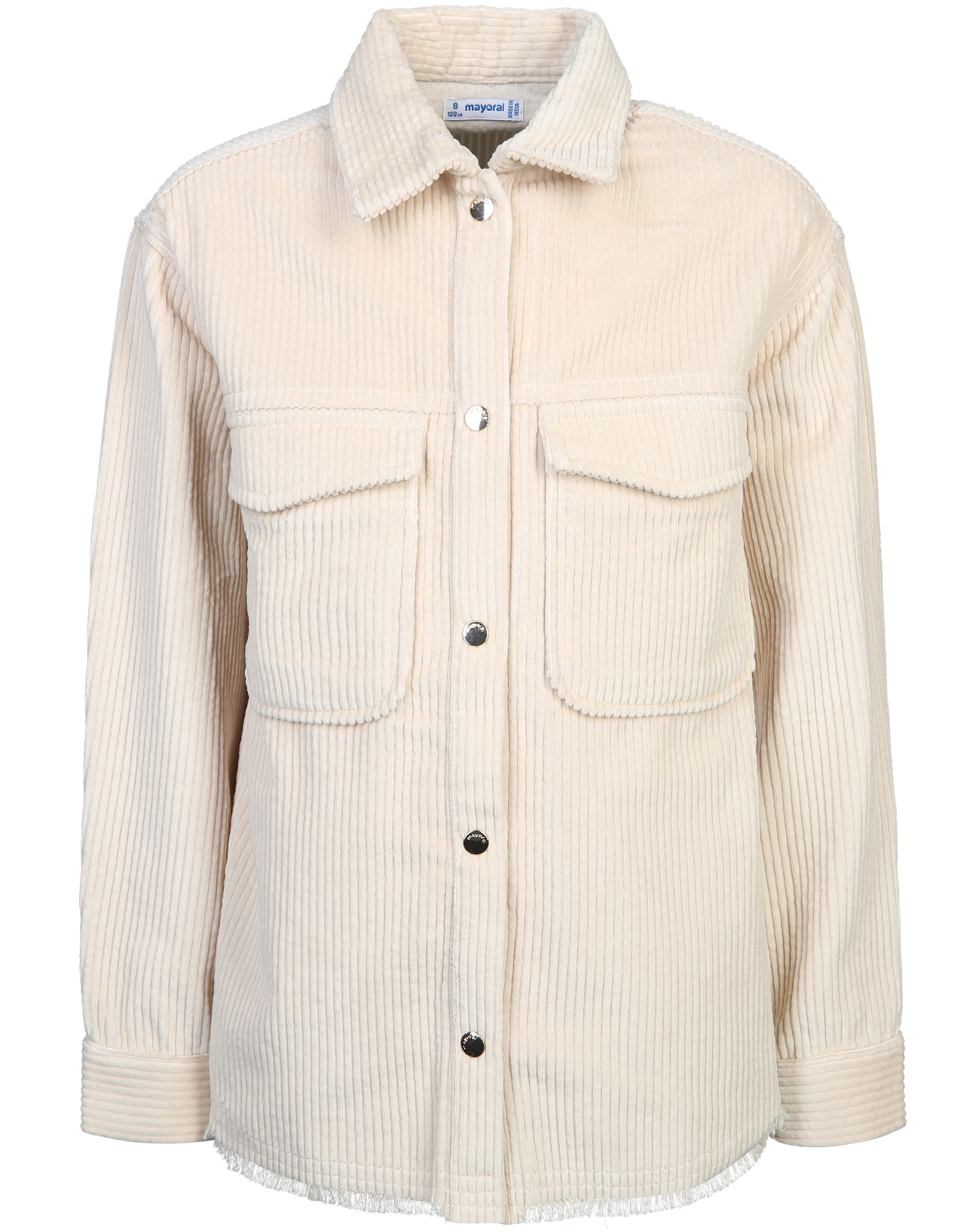 Cordhemd COMFY in creme