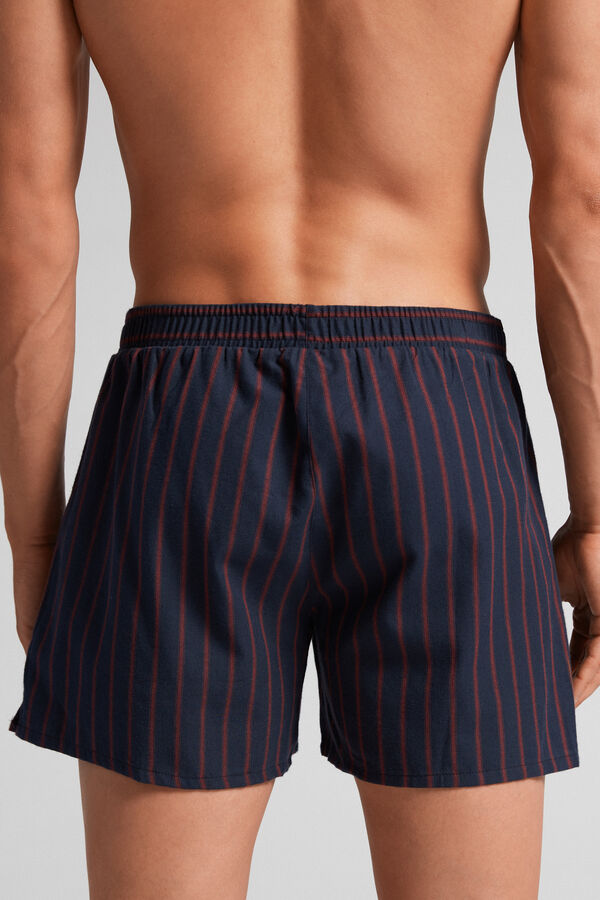 Cuecas boxer de tecido com estampa sofisticada