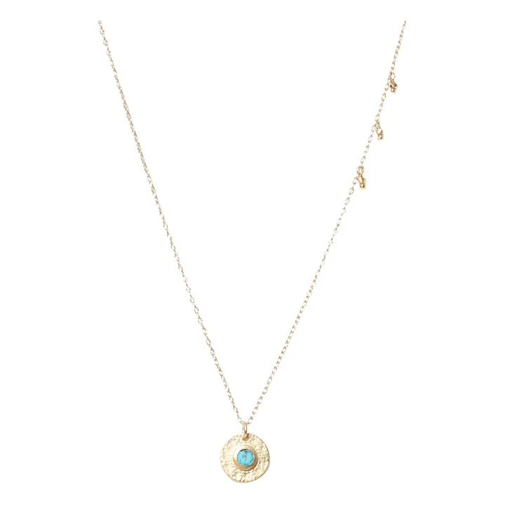 5 Octobre Collier Lucky | Bleu turquoise