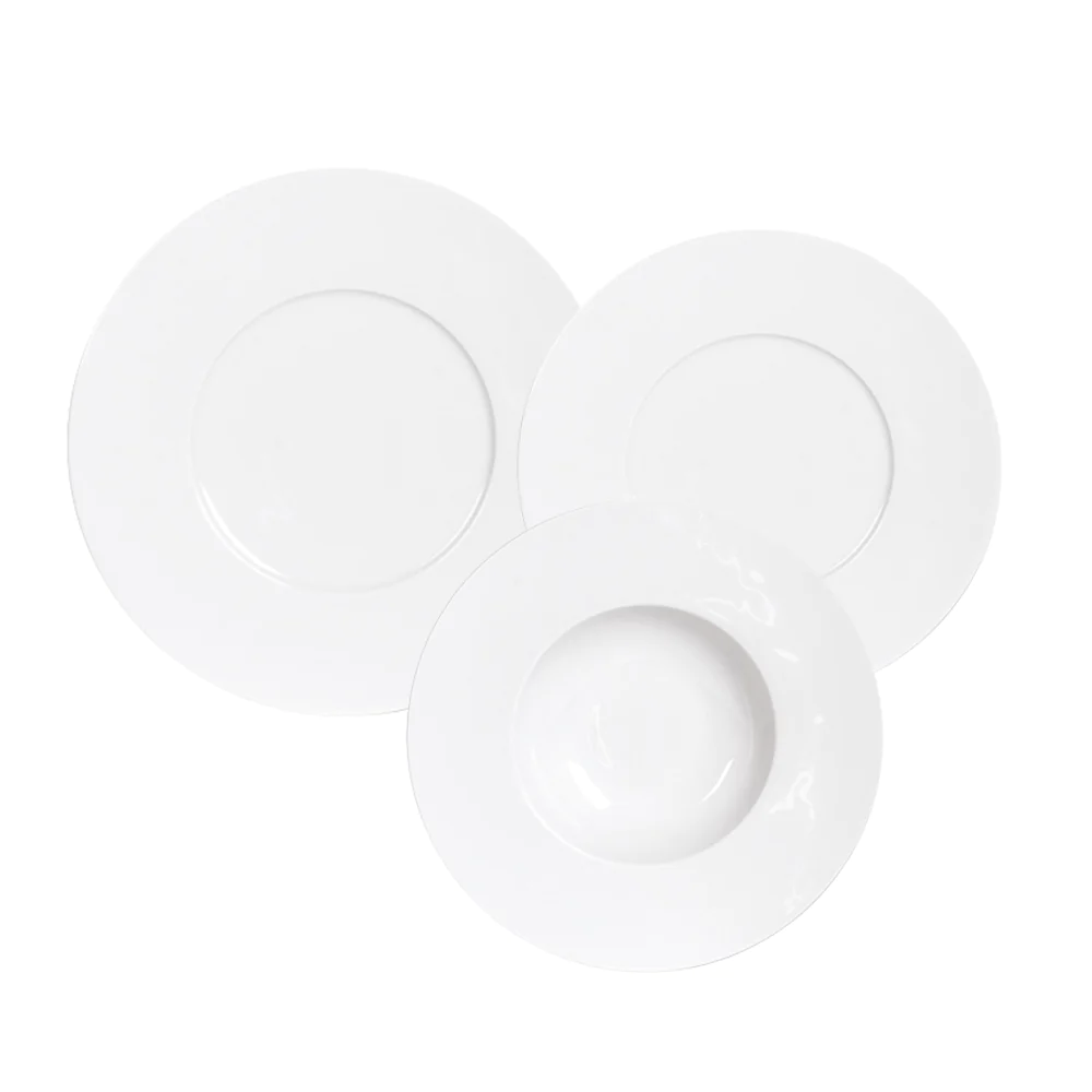 Service d'assiettes Zen 12 pièces Trend'up