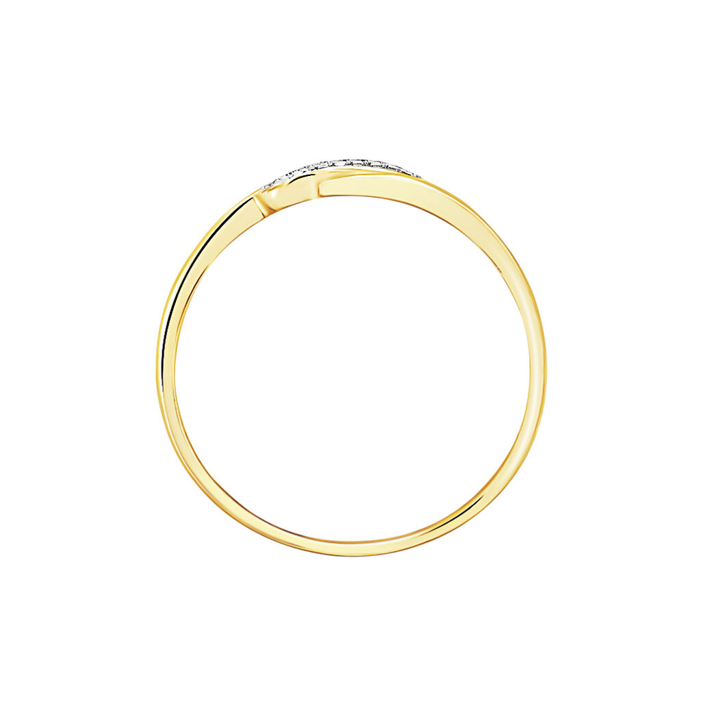 Bague Tylane Or Jaune Diamant