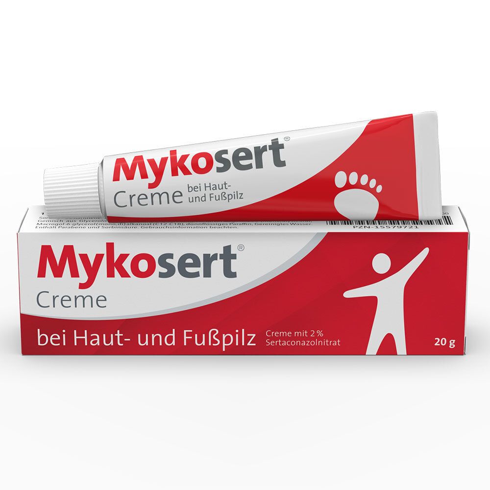 Mykosert® Creme bei Haut- und Fußpilz