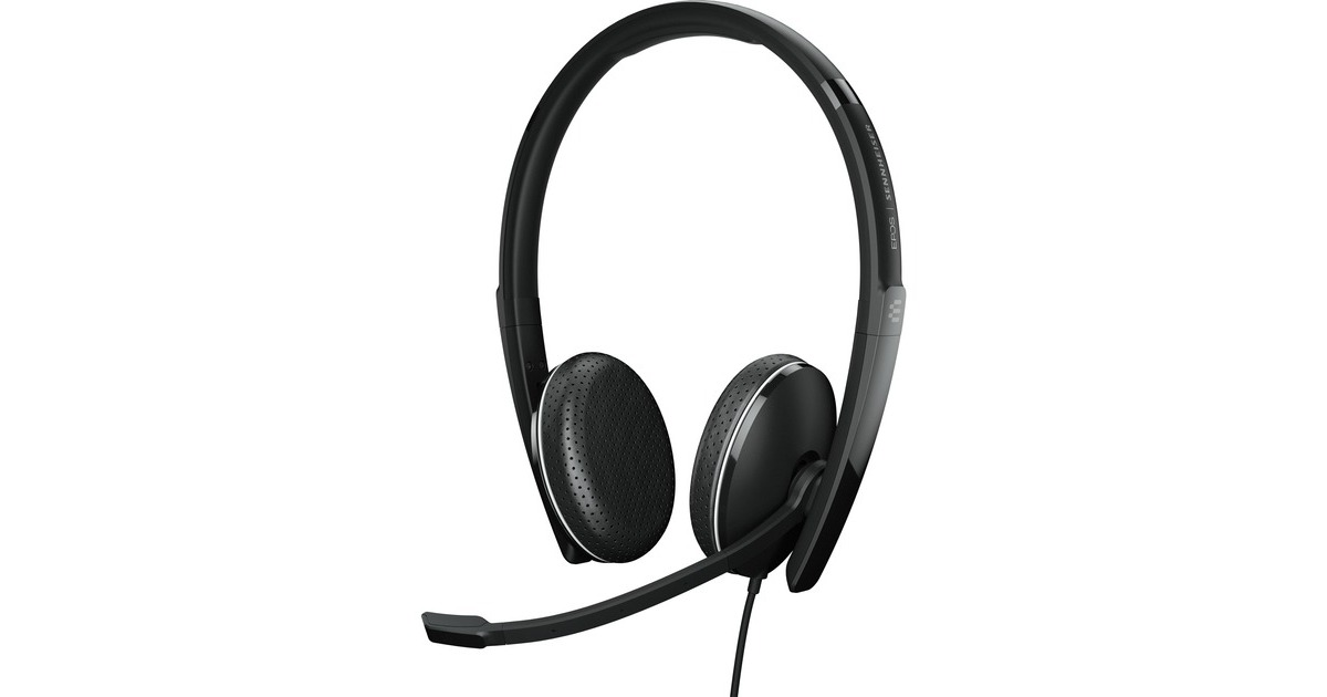 EPOSADAPT 165 USB II on-ear headset  (Zwart, Stereo, USB)