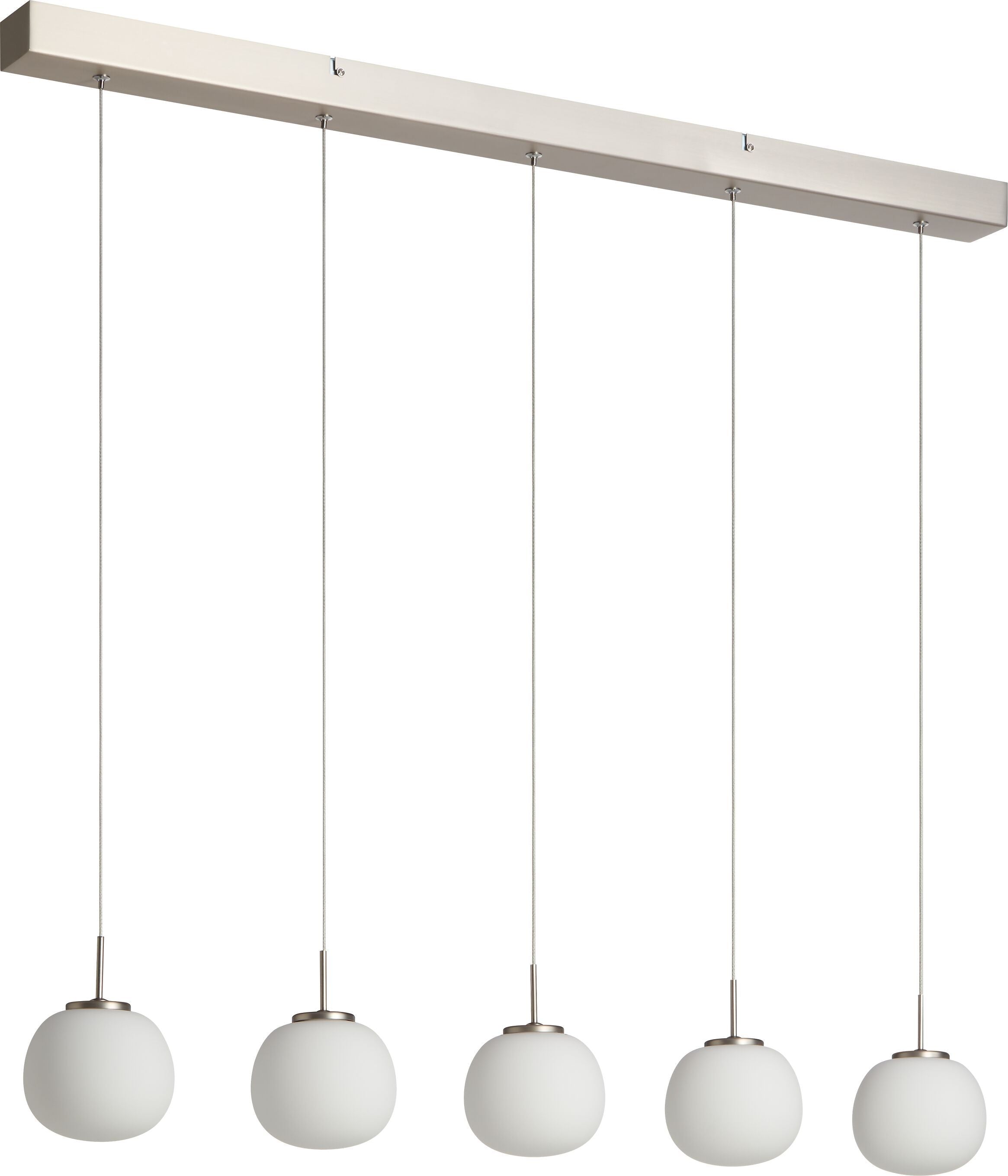 TALSANO Hängeleuchte - Weiss / B: 95.0 cm x H: 150.0 cm