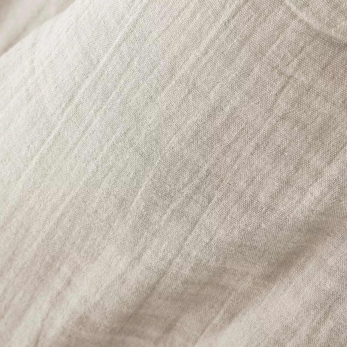 Couvre-lit matelassé gaze de coton (180 x 240 cm) Gaïa Beige pampa