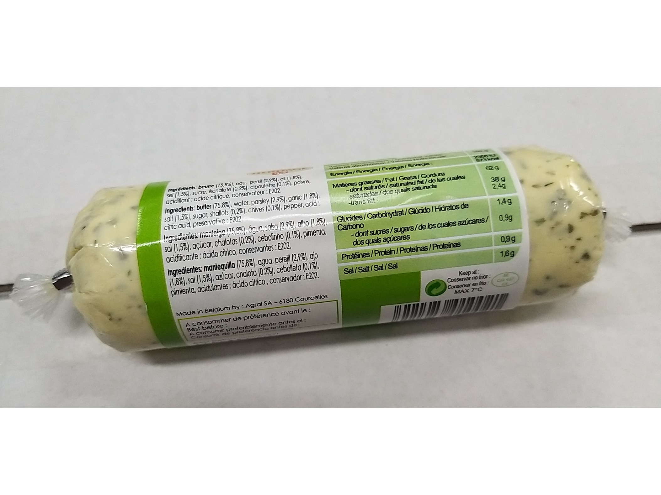 MANTEIGA HERITAGE ALHO E ERVAS 125G