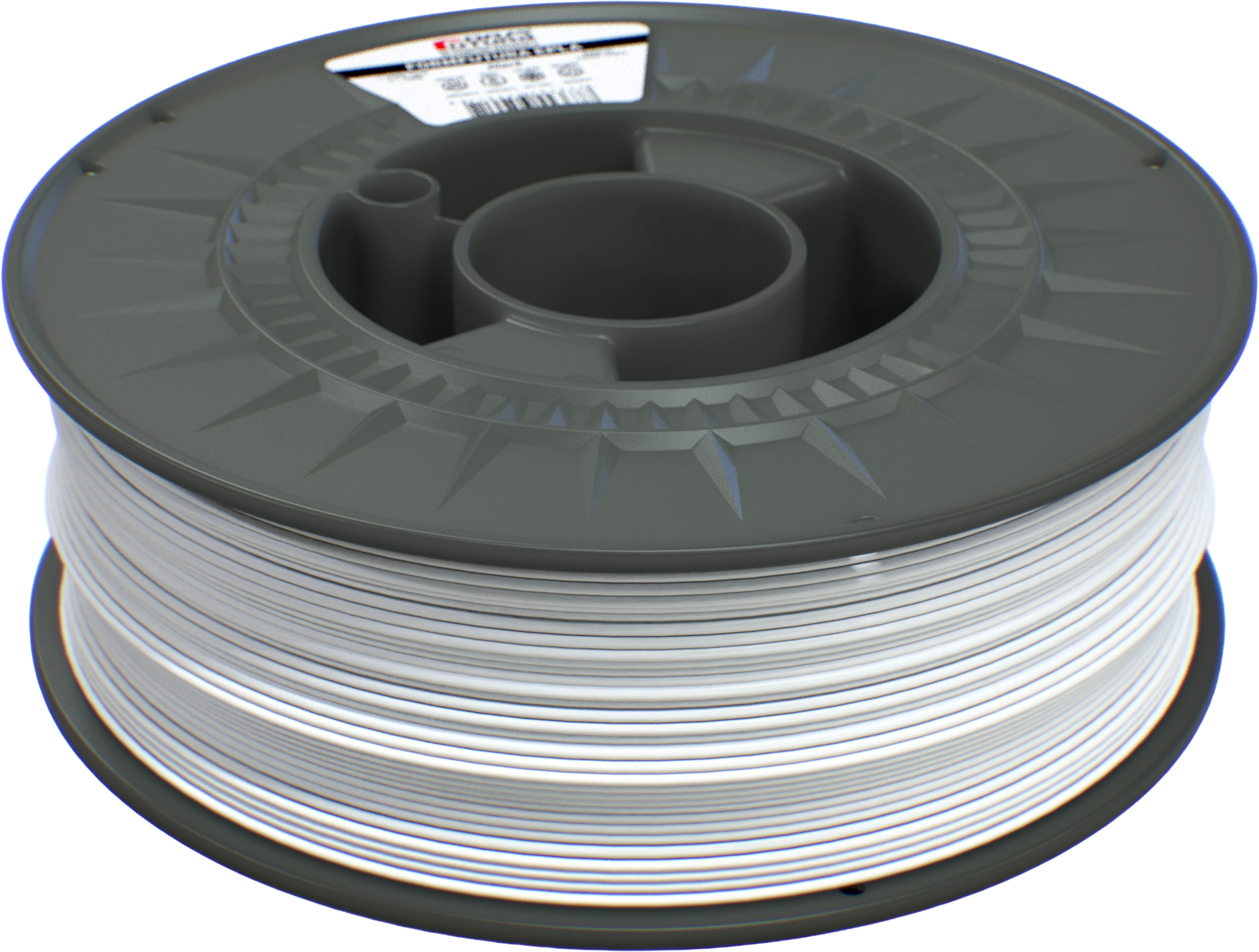 FormFutura  Bulk PLA Matt White, 1,75 mm / 1000 g    Zuverlässiges PLA in Matt White