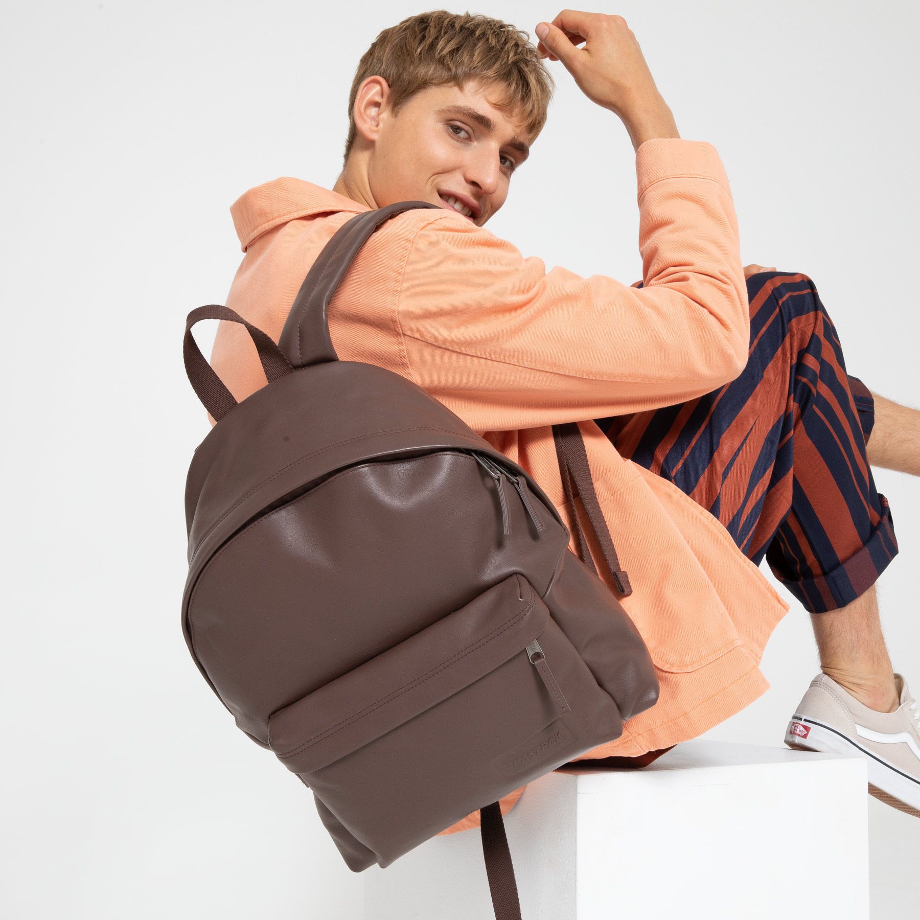 Padded Pak'R Brown AuthLeathr