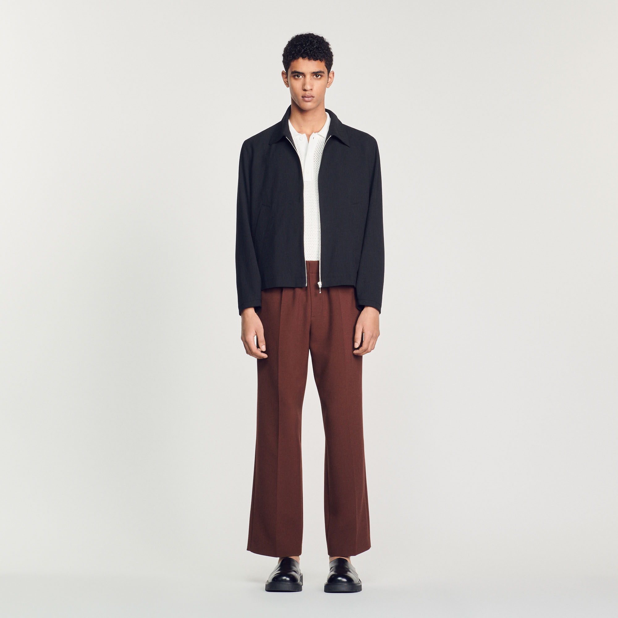 Blouson zippe