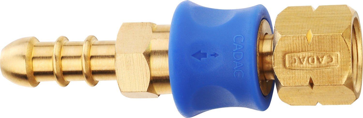 Cadac barbecue quick release koppeling goud D 1,7 H 7 cm