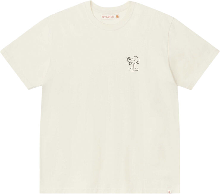 RVLT - Revolution Printed T-shirt Offwhite