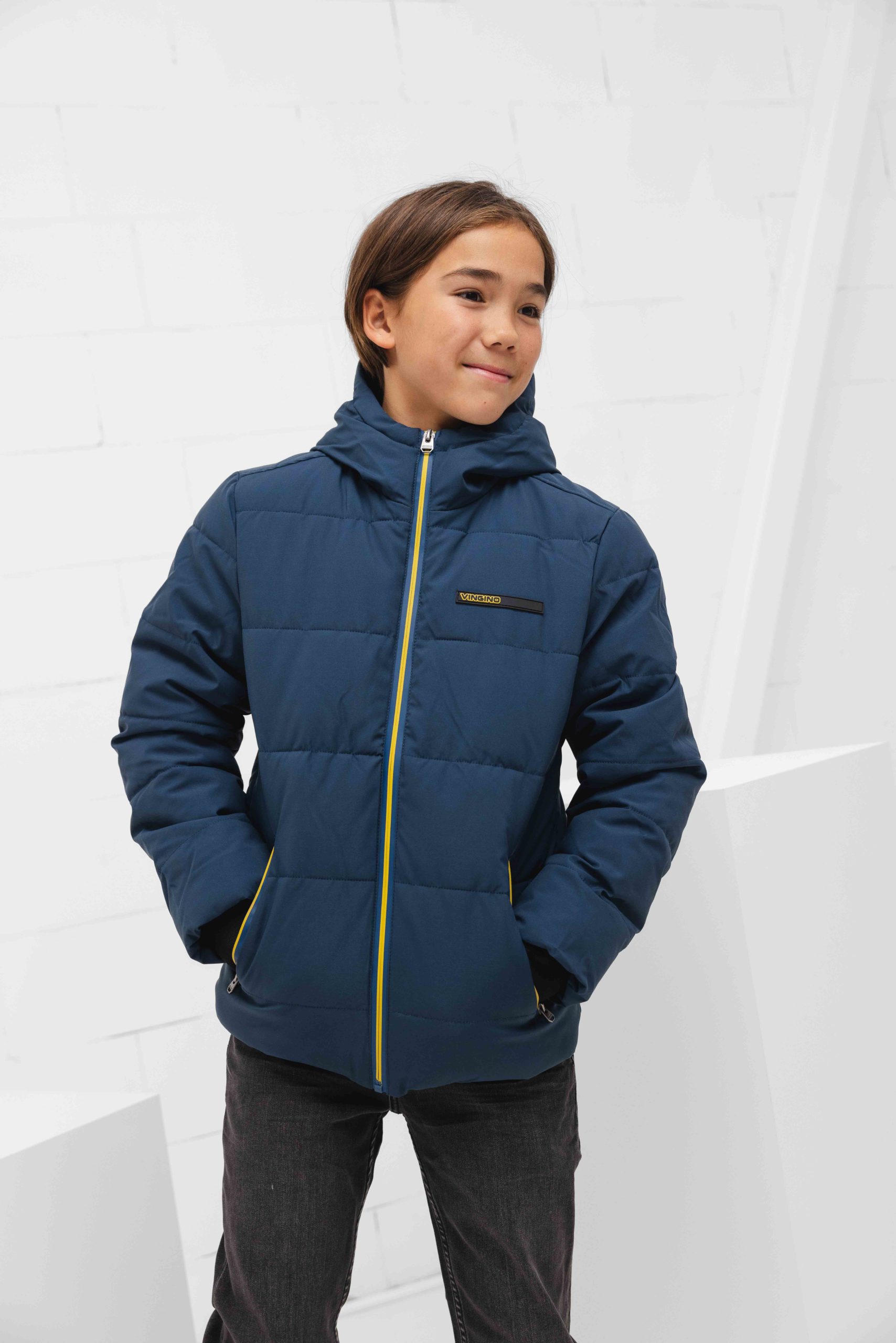 Vingino Terrel Jas Kids Donkerblauw
