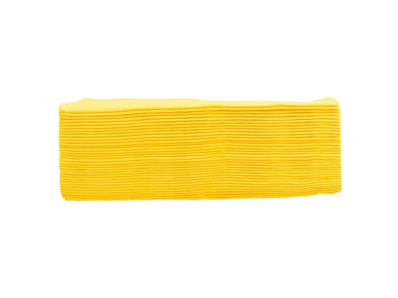 PRO nappe Papierservietten Gelb 20 cm x 20 cm, 50 Stück Packung mit 50 Cocktail-Servietten