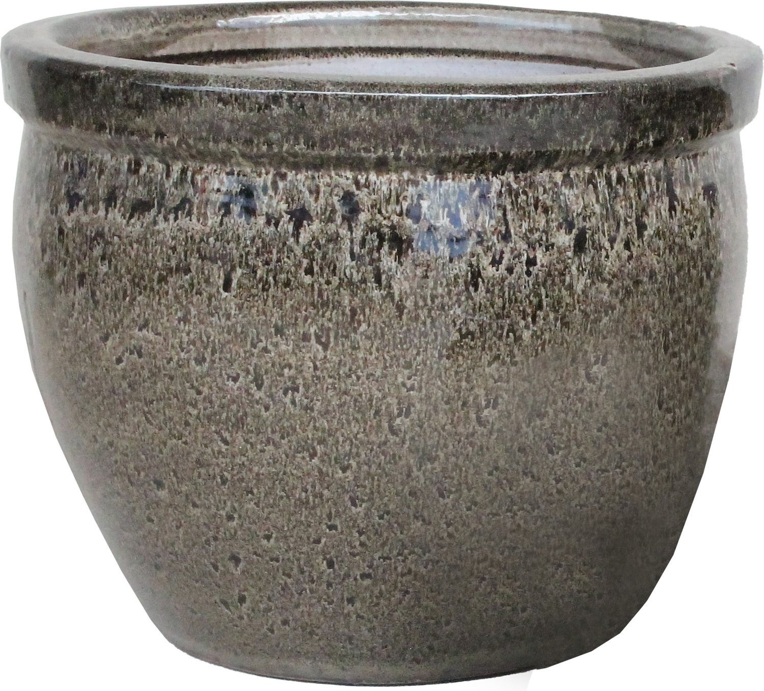 Bloempot Delta bruin D 38 H 31 cm