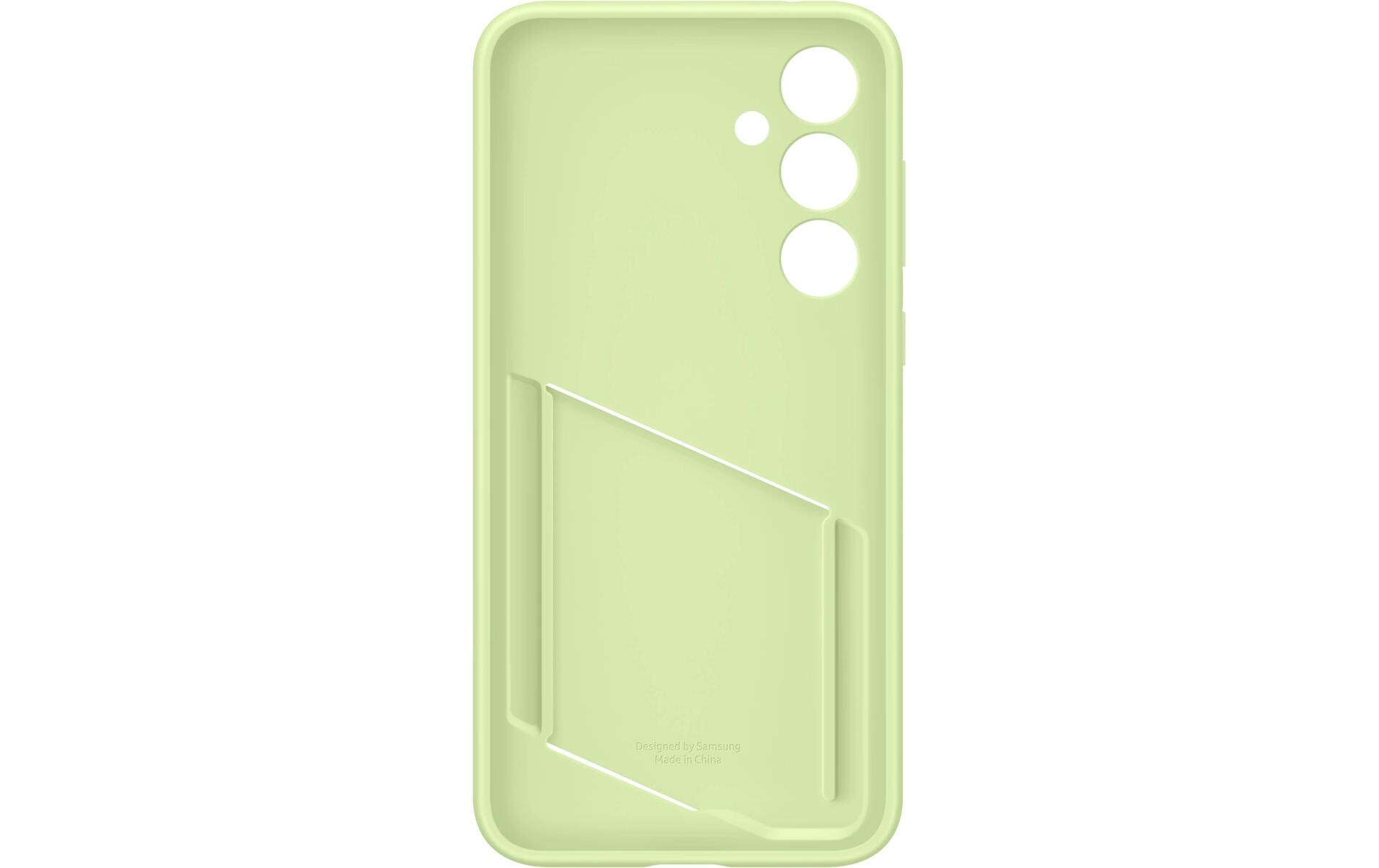 Back Cover Card Slot Galaxy A35 5G LimeSchlanke Schutzhülle mit Kartenfach für das Samsung Galaxy A35 5G